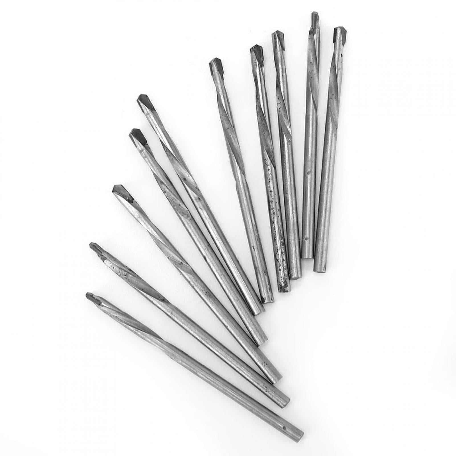 10pcs Straight Shank Twist Drill Bit Set Carbide Round Shank Drill Bit Kit for Wood Plastic Metal 3.0mm/4.0mm/6.8mm/7.0mm 4.0mm 