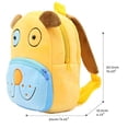thumbnail image 2 of Mochila niño Ladyzone con animales zoológico, bolso felpa lindo, animado, 10" para guardería (Perro), 2 of 3