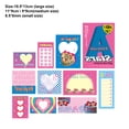 thumbnail image 2 of Colored Scrapbooking Patterned Paper 50 Sheets - Scrapbook Journaling CardStock Paper for DIY Decor, 2 of 5