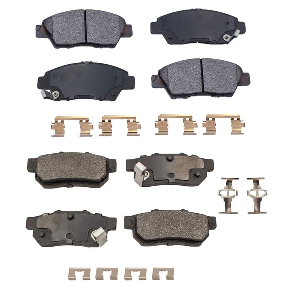 Balatas AG para Auto Completo para Honda Fit 2010 a 2014 8 Piezas Nuevas