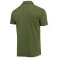 thumbnail image 3 of Men's Levelwear Olive Chicago Cubs Delta Sector Raglan Polo, 3 of 4
