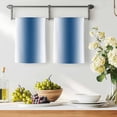 thumbnail image 3 of Lake Blue Grey White Kitchen Towels Set of 1, Farmhouse Ombre Color Modern Absorbent Dish Towels for Kitchen, Microfiber Hand Towel, Quick Drying Tea Towel for Cleaning Decorative Dishcloths, 3 of 7