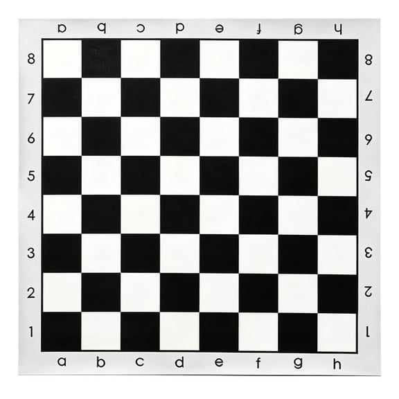 Aellinatey Lightweight PU Leather Chessboard Folding Travel Chess Board Rolls up Chess Boards Flat International Chesses Bo