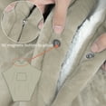 thumbnail image 3 of Sherpa Poncho Blanket Super Soft Comfy Plush Wearable Fleece Blanket  for Adult, 3 of 6