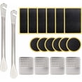 thumbnail image 1 of Outil de Réparation de Vélo Chromé, Kit de Changement de Pneu en Acier Inoxydable avec Crochets à Rayons, Léger et Résistant aux Rayures pour Réparations Rapides, 1 of 5