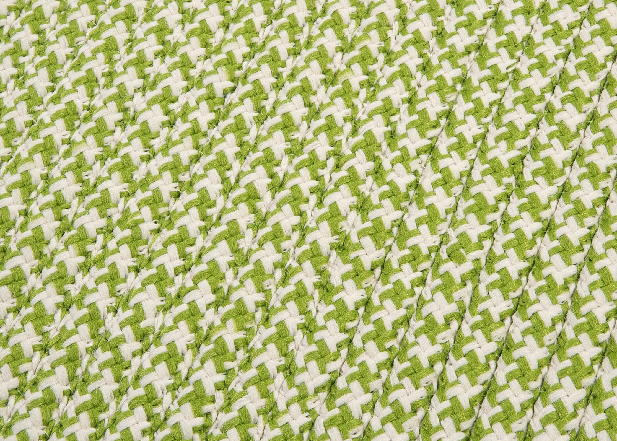 Colonial Mills Outdoor Houndstooth Tweed - Lime 8'x11' - image 2 of 2