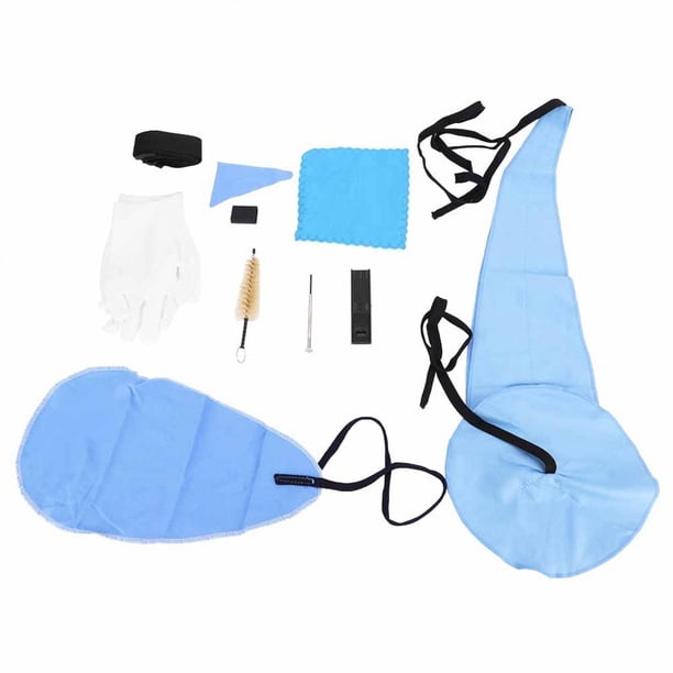 Sax Clean Set, Kit de limpieza de saxofón portátil Kit de mantenimiento de saxofón Kit de limpieza de saxofón Características mejoradas Jadeshay A