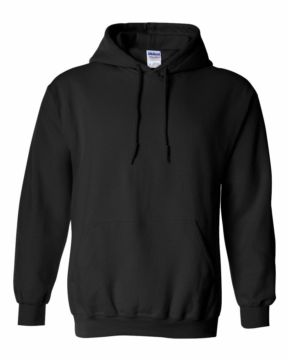 Gildan Plain Hoodie Heavy Blend Blank Sweatshirt Color Black Small ...