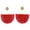 big red, variant on Bohemia Beaded Fringe Statement Earrings with Long Dangling Tassel Raffia Earrings for Women(ER1183-Big Red)