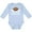 AE-Light Blue, variant on Inktastic Football My Daddy is the Coach Boys or Girls Long Sleeve Baby Bodysuit