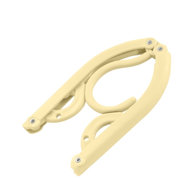 Promotion!Maojin Nuevo Percha plegable portátil de plástico para abrigos, percha plegable