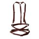 thumbnail image 1 of Moda Mujer Artificial Cuero Arnés de Cinturón Cuerpo Adjustable Body Suspenders Ligero de Color Negro/ color marrón Yuyangstore Cinturón, 1 of 8