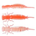 thumbnail image 1 of Naiovety 10 Uds Larva señuelos blandos 55mm 75mm 100mm señuelos artificiales gusano de pesca lubina de silicona Minnow Swimbait Jigging cebos de Pescar L 55MM Naiovety OD000528-12, 1 of 1
