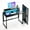 Black with Lap desk, variant on Ktaxon Folding Writing Computer Desk Home Office Study PC Writing Table,White