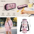 thumbnail image 7 of Yspwyqan Cute Axolotl Backpack Set 4Pcs with Pencil Case Lunch Box Water Bottle, Cherry Blossom Lightweight Large Capacity Bookbag for Elementary Middle School, 7 of 7