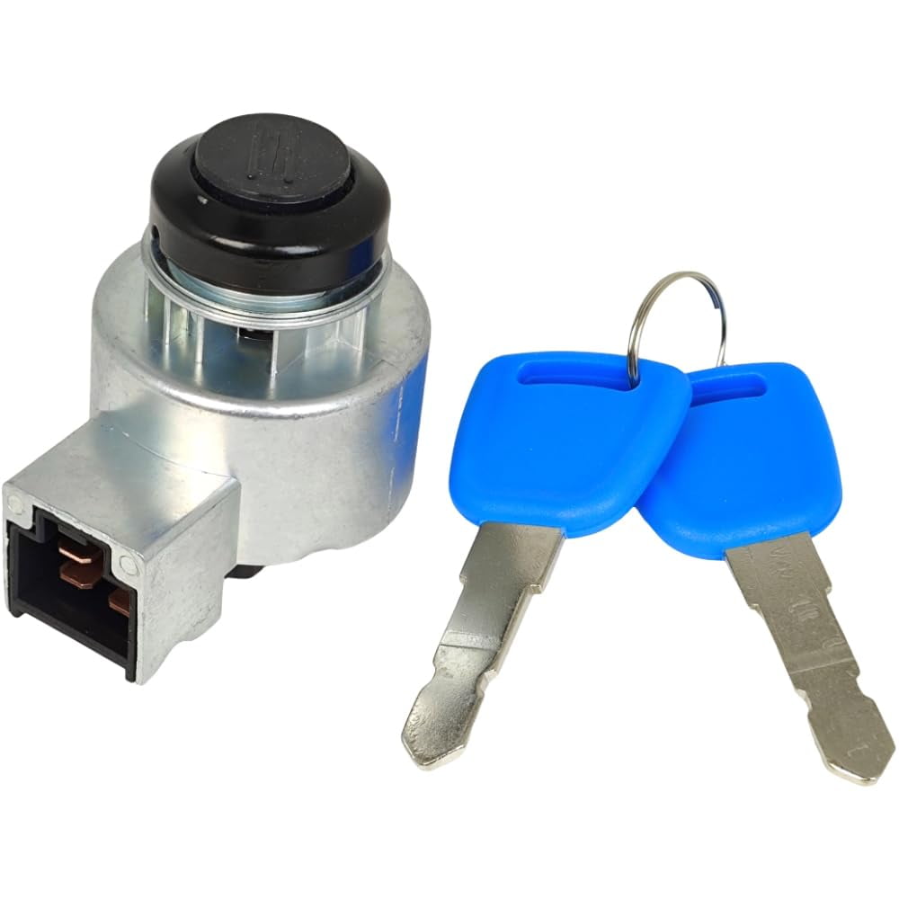 Ignition Switch SBA385202601 Compatible with New Holland TC21DA TC23DA TC24DA TC26DA TC48DA TC55DA