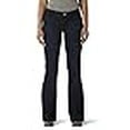 thumbnail image 3 of Wrangler pour Femmes Retro Mae Jean à Taille Mi-Haute Extensible à Jambe Grand, Bleu Foncé, 5X36, 3 of 4
