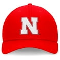 thumbnail image 2 of Men's Top of the World Scarlet Nebraska Huskers Spacer Flex Hat, 2 of 4