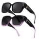 thumbnail image 1 of Gafas de Sol Sobre Lentes Myiaur para Mujer, Sobredimensionadas y a la Moda, 1 of 8