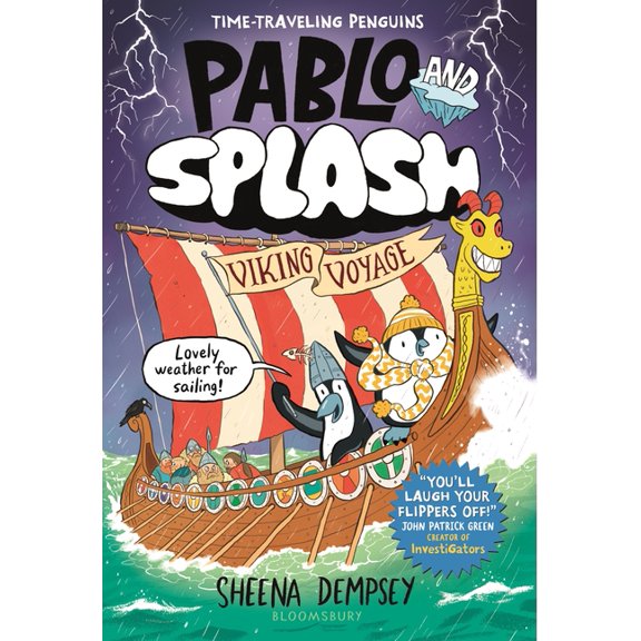 Pablo and Splash: Viking Voyage: The Hilarious Kids Graphic Novel Series about Time-Travelling Penguins, (Hardcover)