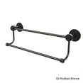 thumbnail image 5 of Mercury Collection Double Towel Bar with Smooth Accents - Antique Copper / 18 Inch, 5 of 5