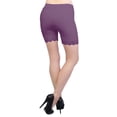 thumbnail image 3 of Vivian's Fashions Legging Shorts - Cotton, Lace Trim (Junior/Junior Plus Sizes), 3 of 3