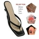 thumbnail image 4 of Plantillas tipo chanclas de piel de cerdo (2 pares), antideslizantes, con soporte para el arco, 4 of 5