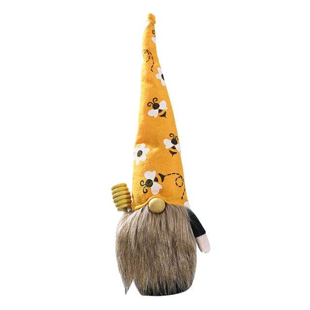 9x44cm muñeca de felpa de Navidad decoración niños juguete barba de peluche muñeca de peluche, decoración figuras de Santa Claus de Sunnimix Muñeco de peluche de gnomos