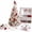 Christmas Tree String Decoration Set, variant on Halloween Clearance! Set of 3 Halloween Ghost Figurines, 3.70 Inch Resin Tabletop Decor with Hat Pumpkin Letter Design, Compact Indoor Ornaments for Shelf Mantel Party Home Display