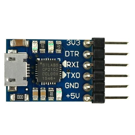 Blue +Black CP2102 USB to TTL Serial Adapter Module for Arduino Pro