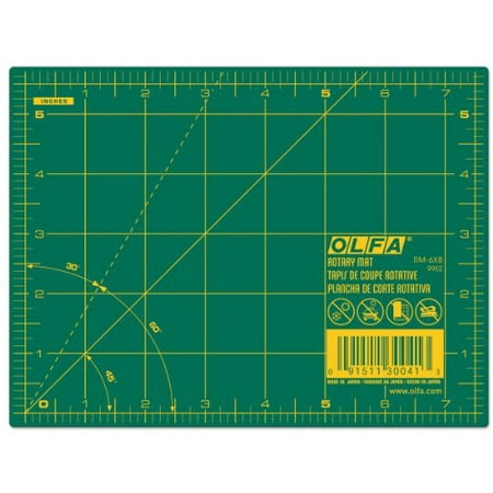 Olfa 6x8 Rotary Mat, Green