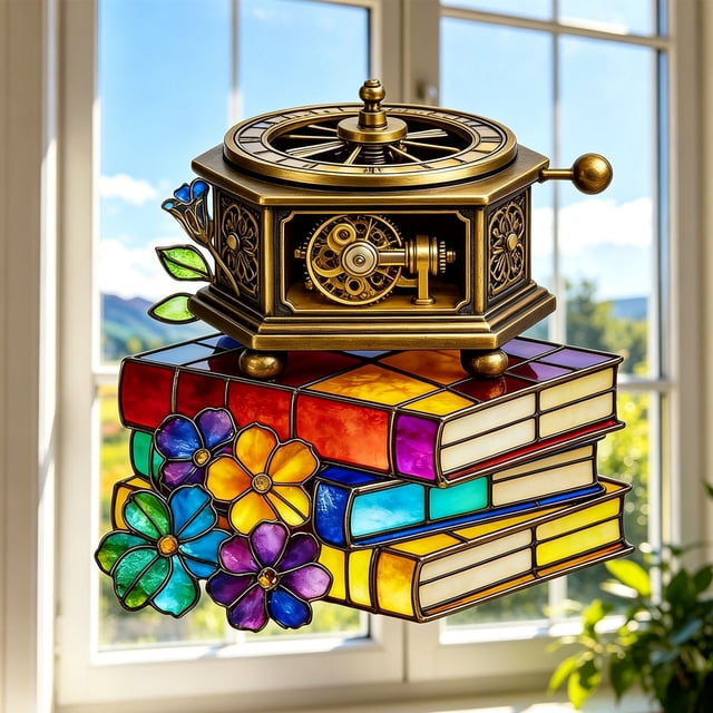 Acrylic Puzzle Colorful Window Decor