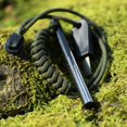 thumbnail image 6 of Kaleduo 4 Inch Survival Ferrocerium Drilled Flint Fire Starter, Ferro Rod Kit with Paracord Landyard Handle and Striker, 4"(Long) x 3/8"(Diameter), 6 of 6