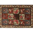 thumbnail image 1 of Ahgly Company Machine Washable Indoor Rectangle Traditional Dark Almond Brown Area Rugs, 7' x 10', 1 of 7