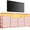 Pink, variant on 2025 New 10 Drawer Dresser Tv Stand for 65 70 75 Inch Tv, 63" W Long Fabric Dresser Entertainment Center, Chest of Drawers Dresser for Bedroom with Led Lights & Power Outlets