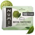 thumbnail image 1 of Té en bolsitas Numi Matcha con arroz tostado orgánico, 100 unidades, 1 of 7