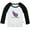 Long Black Raglan T-shirt, variant on iDzn E is For Eggplant Funny T shirt For Baby, Newborn Babies T-shirts, Infant Tops, 0-24M Kids Graphic Tees Clothing (Long Black Raglan T-shirt, 0-6 Months)
