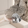 thumbnail image 5 of Elevated Pedestal Clear Plastic Fruit Serving Bowl, Raised Base Decorative Dessert Display Tray, Multipurpose Snack Holder for Home Dining Table Wedding Banquet, 5 of 5
