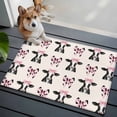 thumbnail image 4 of Cute Bow Cow 2'x3' Washable Rug, Beige Farmhouse Cute Animals Non-Slip Soft Doormat Area Rugs for Entrance Bathroom Bedsides, StainResistant Carpet for Kitchen Bedroom, Entryway Floor Mat, 4 of 9