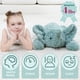 thumbnail image 2 of Peluche pesado YGZE con forma de elefante, 26 cm, 2 kg, 2 of 7