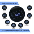 thumbnail image 3 of Total Chef 5 Qt Air Fryer, 8 Cooking Presets, Touch Controls, 3 of 7