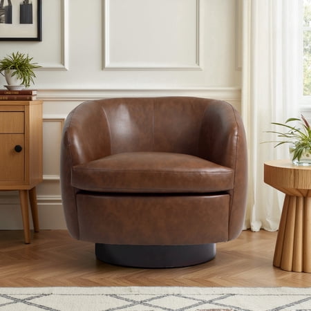 barrel swivel chair living room product