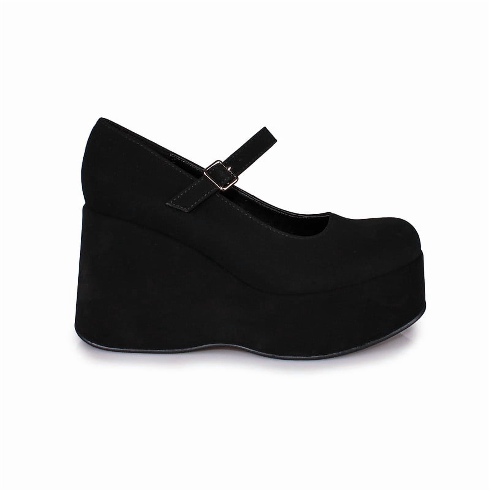 Women’s Nubuck Mary Jane Wedge