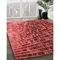 thumbnail image 3 of Ahgly Company Machine Washable Indoor Rectangle Transitional Red Area Rugs, 3' x 5', 3 of 7