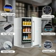 thumbnail image 4 of Luchar 24 Inch Beverage Refrigerator, Stainless Steel Door Outdoor Fridge Holds 164 Cans, 4 of 8