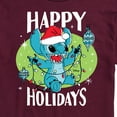thumbnail image 3 of Lilo & Stitch - Happy Holidays - Men's Short Sleeve Graphic T-Shirt, 3 of 5