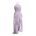thumbnail image 5 of RongHuan Ruffle Dress for Women Elegant Halter Backless Chiffon Maxi Dresses Cocktail Party Formal Wedding Guest Slit Dresses, 5 of 8