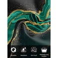 thumbnail image 7 of Green Marble Cloth Napkins Set of 8 Reusable Dinner Napkins, Gold Abstract Vintage Modern Ombre Art Cocktail Napkin Washable Table Napkins for Wedding/Holiday Party/Baby Shower 20"x20", 7 of 7