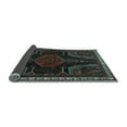 thumbnail image 2 of Ahgly Company Indoor Round Persian Light Blue Traditional Area Rugs, 5' Round, 2 of 4