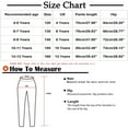 thumbnail image 3 of Boys Joggers Drawstring Sweatpants Cuffed Baggy Sweatpants Casual Wide Leg Sweatpant Pull On Soft Comfy Active Jogger Fashion Big Boys Outdoor Pants Size 4-13, 3 of 3